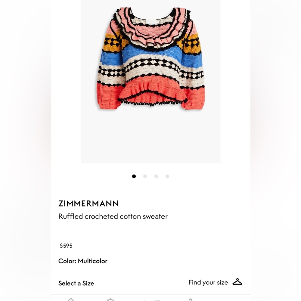 Zimmermann Ruffle Top - Picture 6 of 7